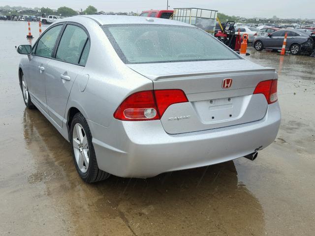 2HGFA16968H511241 - 2008 HONDA CIVIC EXL 银色 照片 3