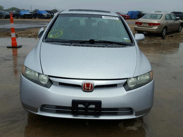 2HGFA16968H511241 - 2008 HONDA CIVIC EXL 银色 照片 9