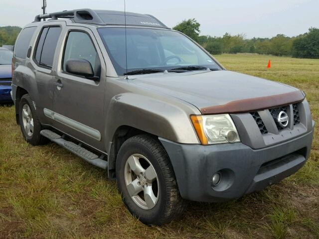 5N1AN08U85C601851 - 2005 NISSAN XTERRA TAN photo 1