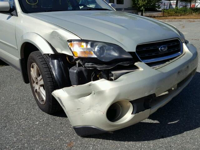 4S4BP62C557313764 - 2005 SUBARU LEGACY BEIGE photo 9