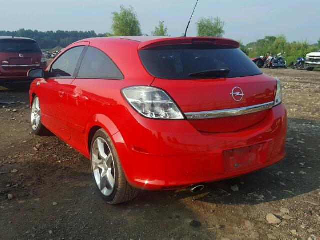 W08AT271085085919 - 2008 SATURN ASTRA XR RED photo 3