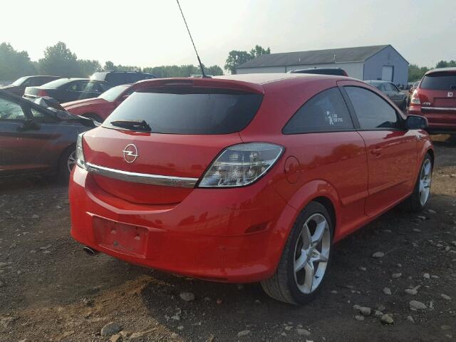 W08AT271085085919 - 2008 SATURN ASTRA XR RED photo 4