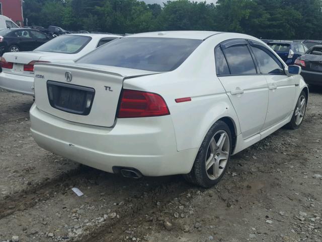 19UUA66256A069832 - 2006 ACURA 3.2TL WHITE photo 4