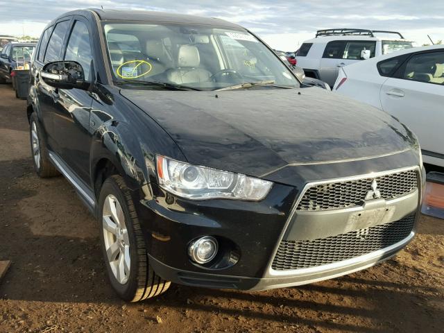 JA4JT5AX6CU012472 - 2012 MITSUBISHI OUTLANDER BLACK photo 1