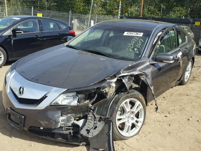 19UUA8F22AA008801 - 2010 ACURA TL GRAY photo 2