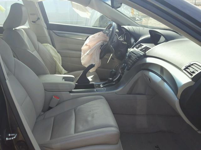 19UUA8F22AA008801 - 2010 ACURA TL GRAY photo 5