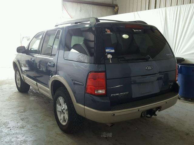 1FMDU64W35UA32640 - 2005 FORD EXPLORER E BLUE photo 3