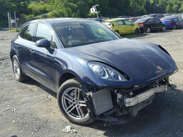 WP1AB2A54HLB14807 - 2017 PORSCHE MACAN S BLUE photo 1