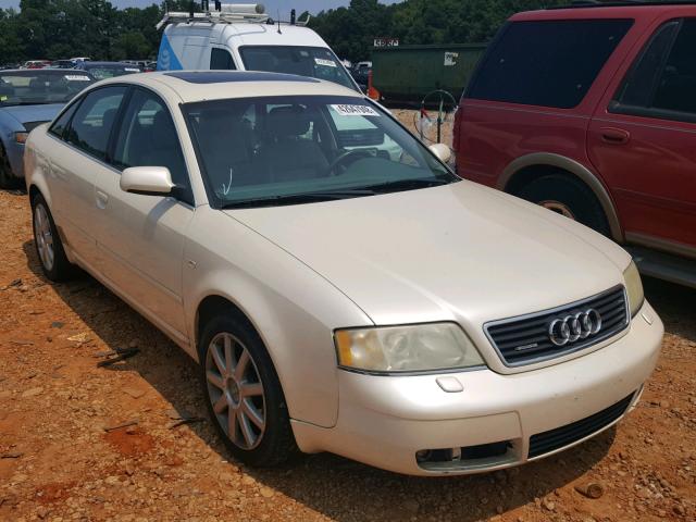 WAUED64B21N002410 - 2001 AUDI A6 2.7T QU WHITE photo 1