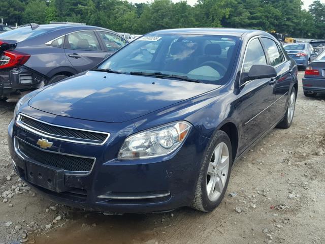 1G1ZG57B89F122616 - 2009 CHEVROLET MALIBU LS Mavi foto 2