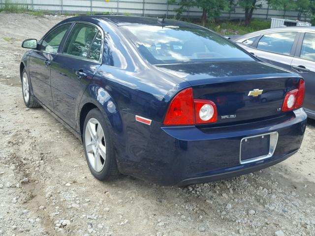 1G1ZG57B89F122616 - 2009 CHEVROLET MALIBU LS Mavi foto 3