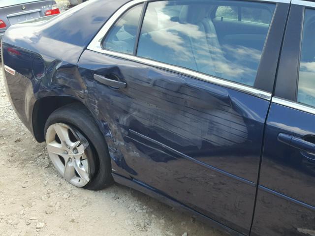 1G1ZG57B89F122616 - 2009 CHEVROLET MALIBU LS Mavi foto 9