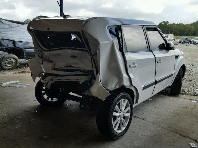 KNDJT2A6XC7354372 - 2012 KIA SOUL + WHITE photo 4