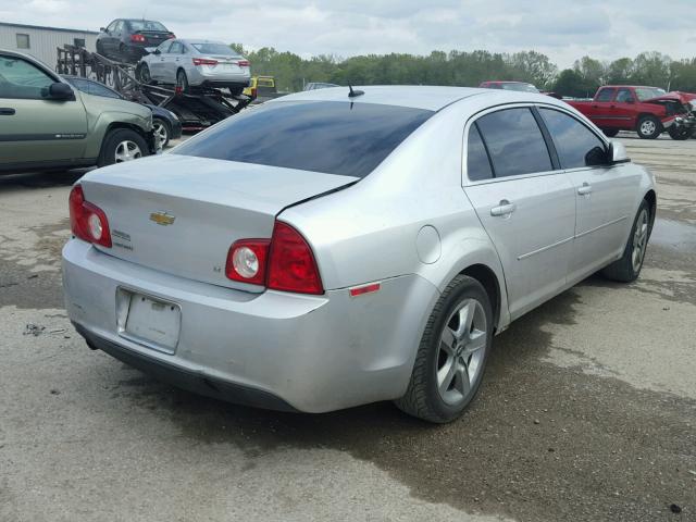 1G1ZH57B094111036 - 2009 CHEVROLET MALIBU 1LT SILVER photo 4