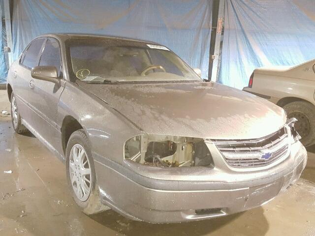 2G1WF52E539215794 - 2003 CHEVROLET IMPALA BROWN photo 1