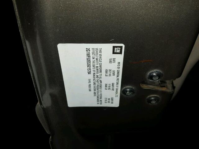 2G1WF52E539215794 - 2003 CHEVROLET IMPALA 棕色 照片 10