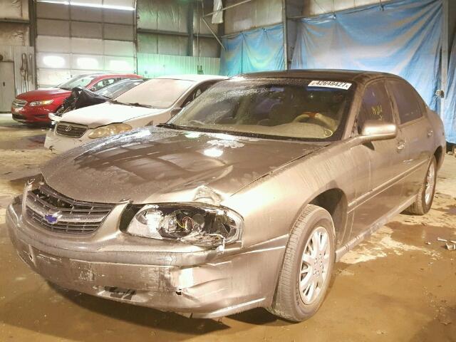 2G1WF52E539215794 - 2003 CHEVROLET IMPALA 棕色 照片 2