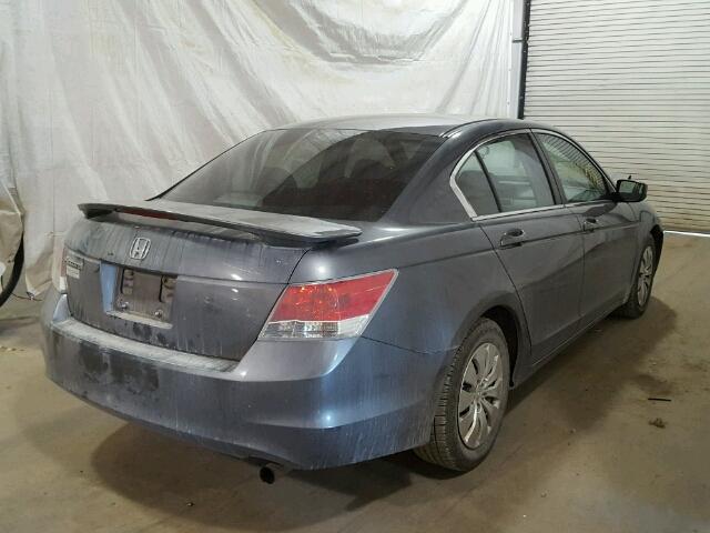 1HGCP2F38AA023223 - 2010 HONDA ACCORD LX GRAY photo 4