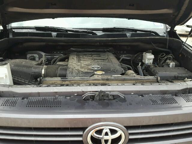 5TFEY5F18FX190108 - 2015 TOYOTA TUNDRA CHARCOAL photo 7