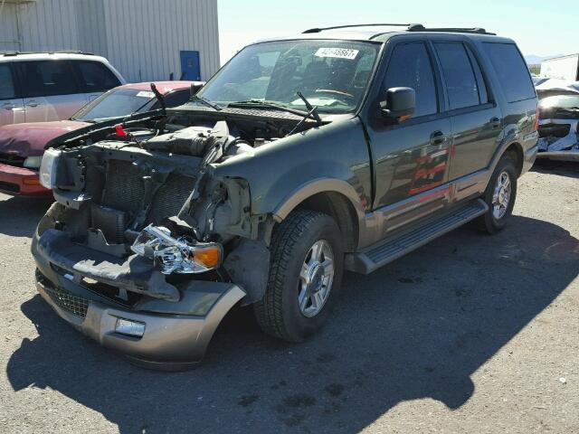 1FMFU17L34LA27715 - 2004 FORD EXPEDITION GREEN photo 2