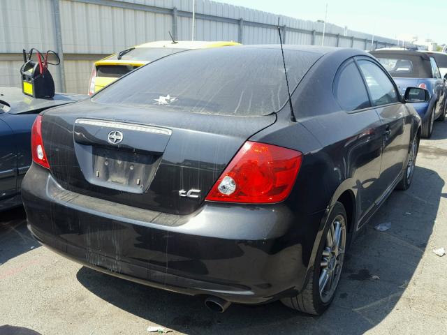 JTKDE177060077593 - 2006 TOYOTA SCION TC 黑色 照片 4