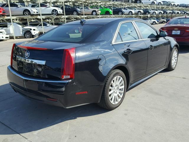 1G6DC5E59C0158516 - 2012 CADILLAC CTS BLACK photo 4