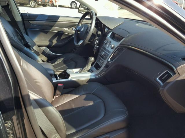 1G6DC5E59C0158516 - 2012 CADILLAC CTS BLACK photo 5