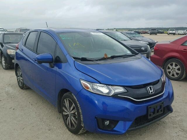 JHMGK5H74GX022882 - 2016 HONDA FIT EX BLUE photo 1