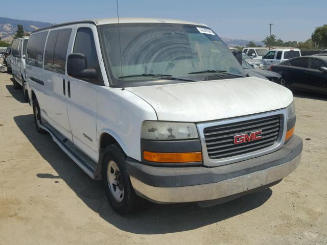 1GJHG39U551113345 - 2005 GMC SAVANA G35 WHITE photo 1