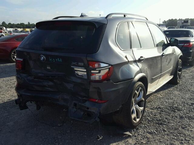 5UXZV4C54D0B23444 - 2013 BMW X5 XDRIVE3 GRAY photo 4