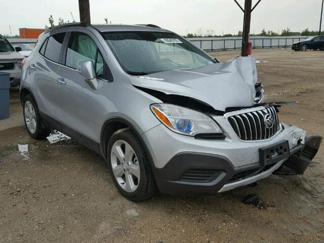 KL4CJASB0GB711270 - 2016 BUICK ENCORE SILVER photo 1