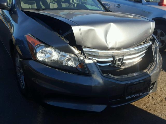 1HGCP2F44CA132211 - 2012 HONDA ACCORD LXP GRAY photo 9