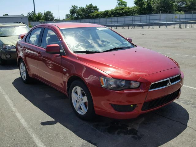 JA3AU26UX8U021665 - 2008 MITSUBISHI LANCER ES RED photo 1