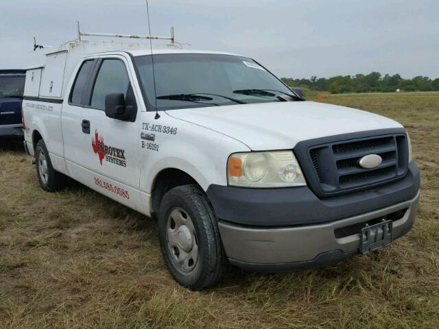 1FTRX12W57KC19092 - 2007 FORD F150 WHITE photo 1