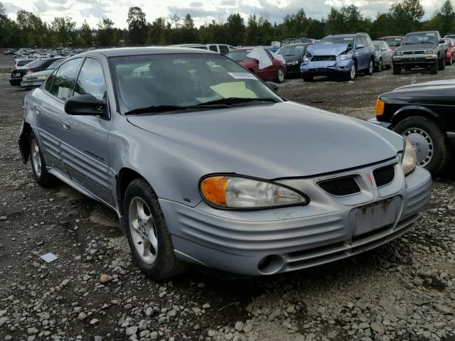 1G2NF52E1YM818114 - 2000 PONTIAC GRAND AM S SILVER photo 1