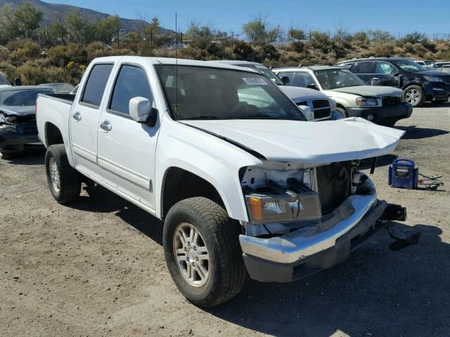 1GTH6MFE3C8109151 - 2012 GMC CANYON SLE WHITE photo 1