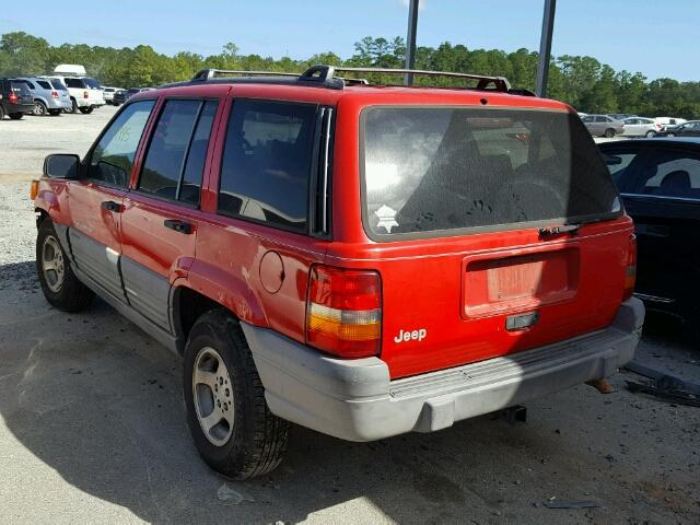 1J4EX58S5TC141115 - 1996 JEEP GRAND CHER RED photo 3