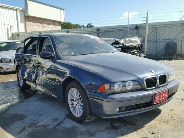 WBADT63433CK33137 - 2003 BMW 530 I AUTO BLUE photo 1