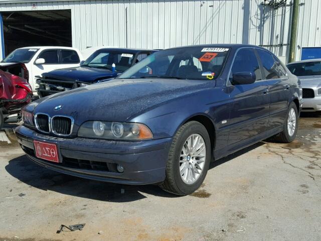 WBADT63433CK33137 - 2003 BMW 530 I AUTO BLUE photo 2