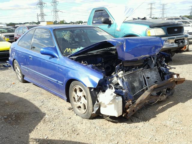 1HGEM1150XL089265 - 1999 HONDA CIVIC SI BLUE photo 1