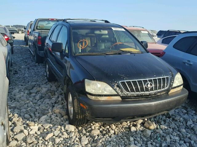 JTJGF10UX10086017 - 2001 LEXUS RX BLACK photo 1