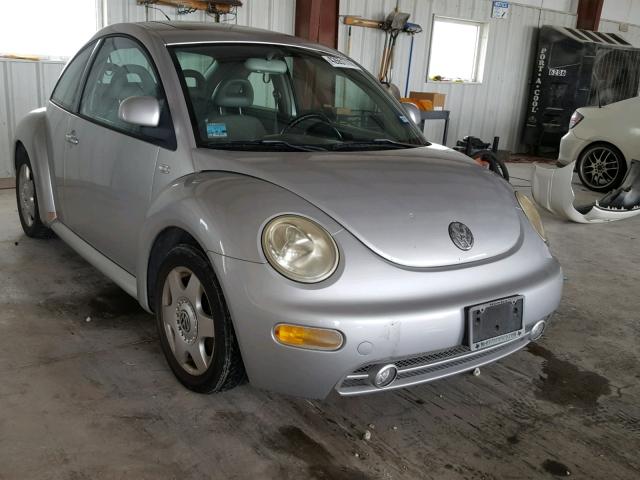 3VWDD21C2YM452080 - 2000 VOLKSWAGEN NEW BEETLE ვერცხლისფერი ფოტო 1