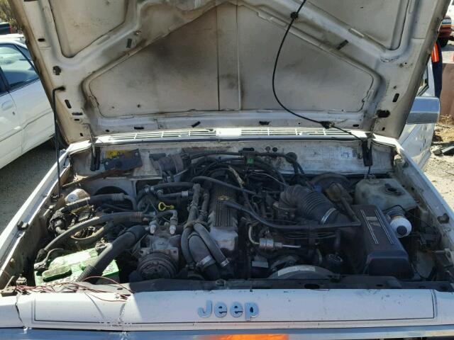 1J4FJ57L4KL431926 - 1989 JEEP CHEROKEE WHITE photo 7