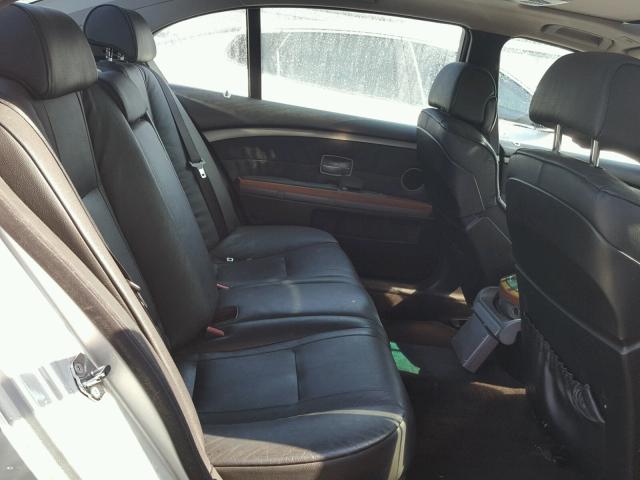 WBAGN63545DS57069 - 2005 BMW 745 LI فضي صورة 6
