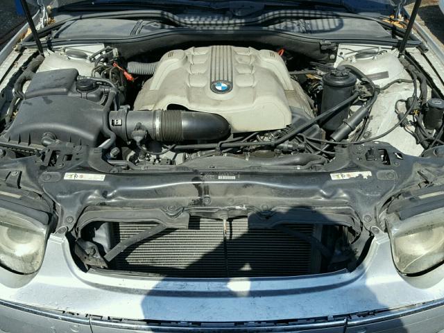 WBAGN63545DS57069 - 2005 BMW 745 LI فضي صورة 7