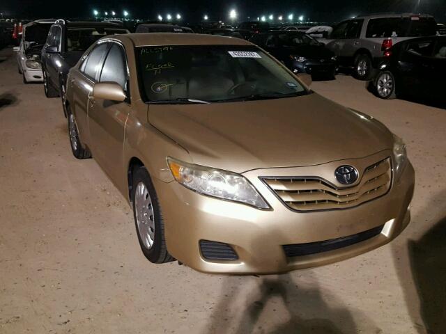 4T1BF3EK2BU199238 - 2011 TOYOTA CAMRY GOLD photo 1