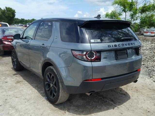 SALCR2BG5GH590306 - 2016 LAND ROVER DISCOVERY GRAY photo 3