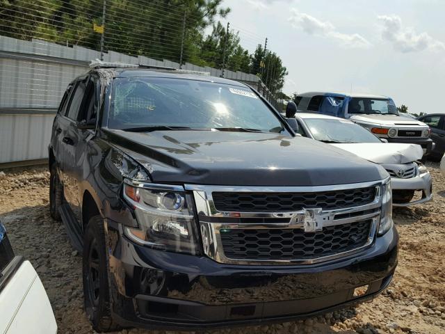 1GNLCDEC1GR127321 - 2016 CHEVROLET TAHOE POLI BLACK photo 1