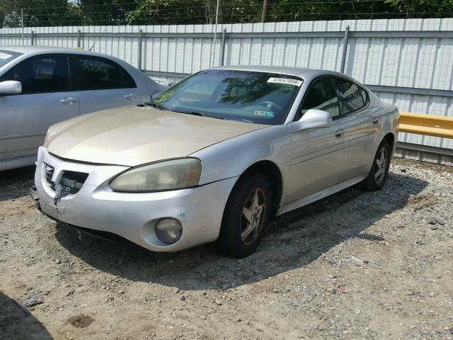 2G2WP522041149198 - 2004 PONTIAC GRAND PRIX ვერცხლისფერი ფოტო 2