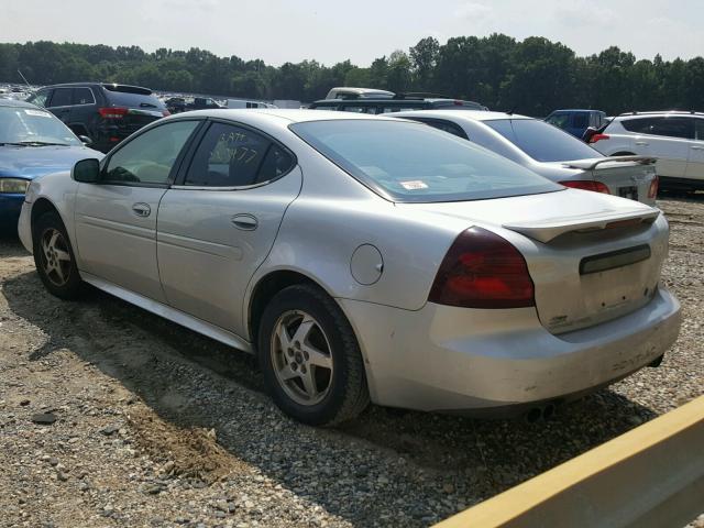 2G2WP522041149198 - 2004 PONTIAC GRAND PRIX ვერცხლისფერი ფოტო 3